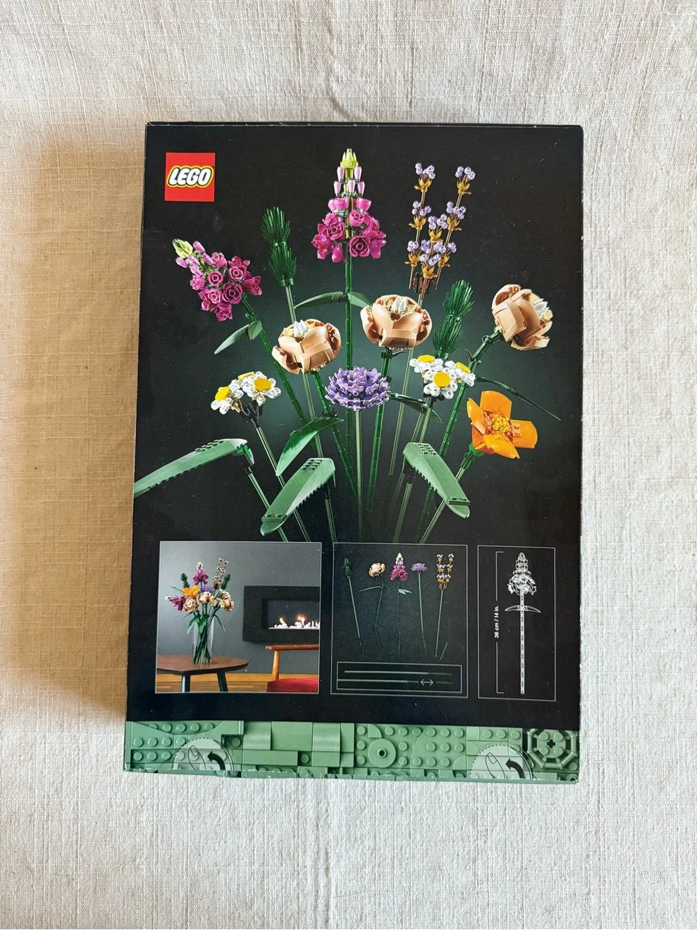 LEGO Botanical Flower Bouquet #10280 - Colorful & Customizable Stems